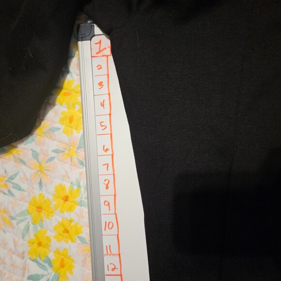 INC Black Pull On Skinny Leg Pants with Decoration Zippers on the side Size 14 - Picture 8 of 12